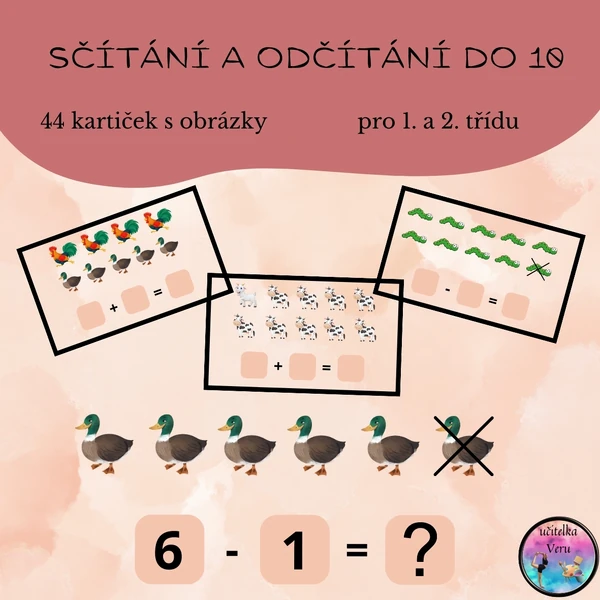 sčítání a odčítání do 10