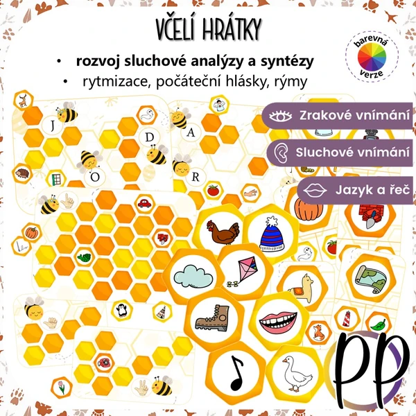Včelí hrátky - rozvoj sluchového vnímání