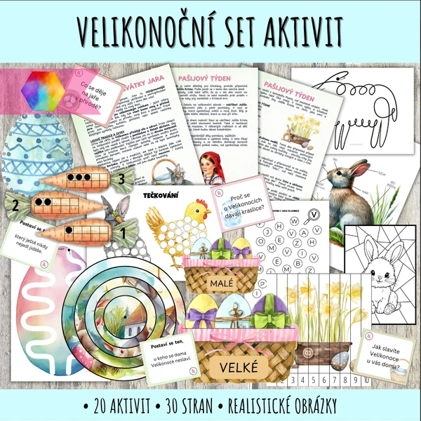 Velikonoční příprava do školky