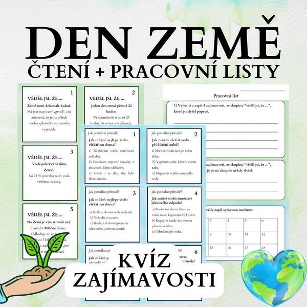 Den Země - čtení