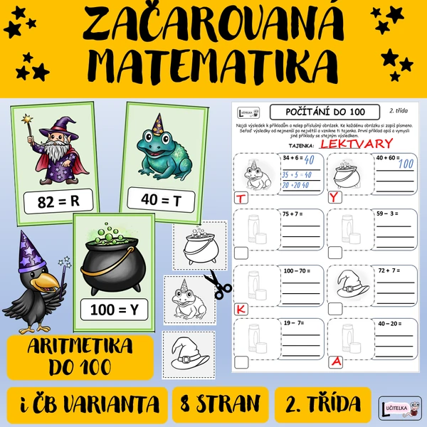 Začarovaná matematika pro 2. třídu 