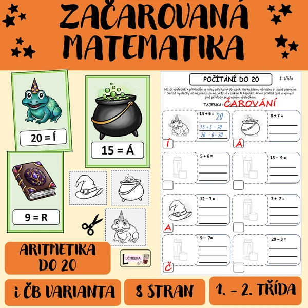 Začarovaná matematika pro 1. třídu 