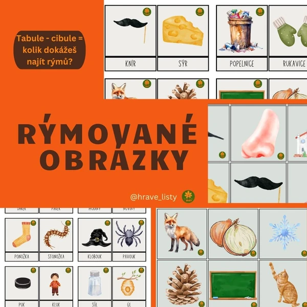 rýmované obrázky