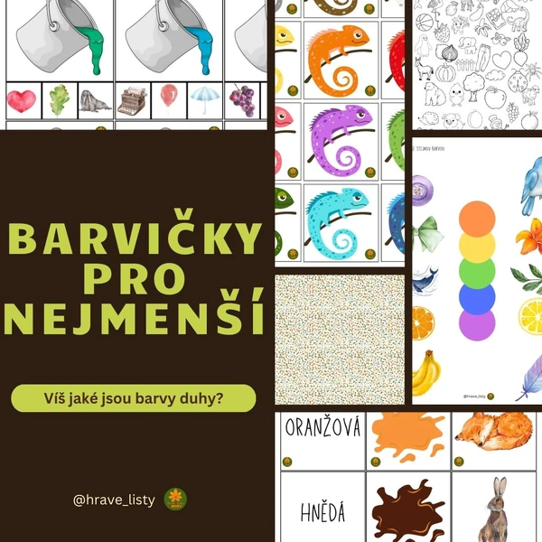 barvičky pro nejmenší