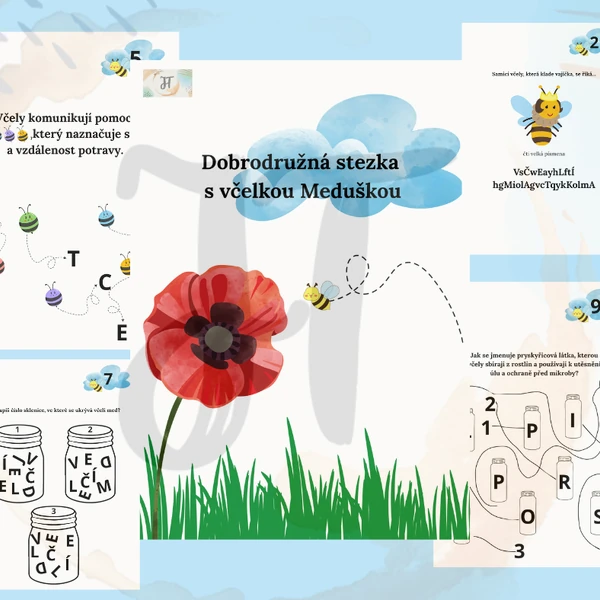 Dobrodružná stezka s včelkou Meduškou 