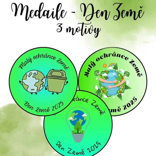 Medaile - Den Země 