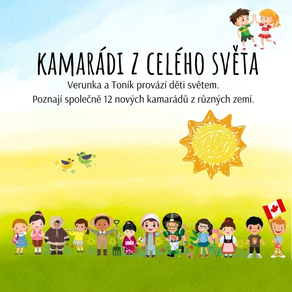 PLOTOVKA/STEZKA - KAMARÁDI Z CELÉHO SVĚTA pro MŠ