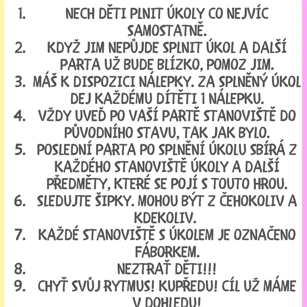 Velikonoční stezka - putování za vajíčky