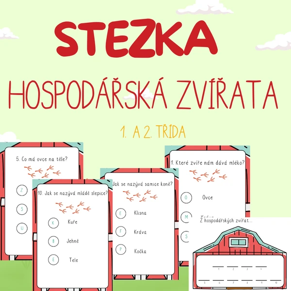 Hospodářská zvířata - stezka 