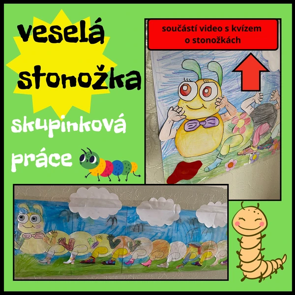 VESELÁ STONOŽKA - SKUPINKOVÁ PRÁCE - PŘÍPRAVA NA DVOUHODINOVKU