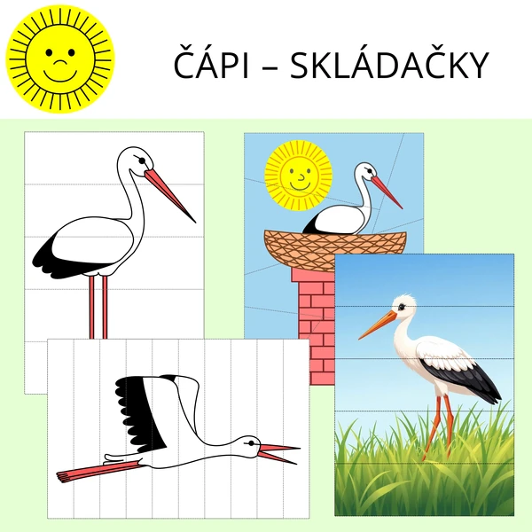 ČÁPI - SKLÁDAČKY
