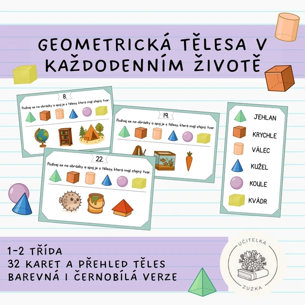 Geometrická tělesa v každodenním životě