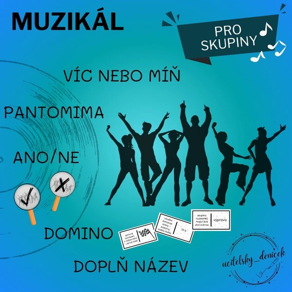 Muzikál - aktivity do skupin