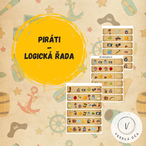 PIRÁTI- LOGICKÁ ŘADA