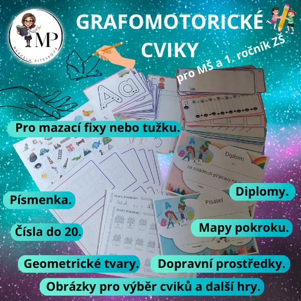 Grafomotorické cviky 1.