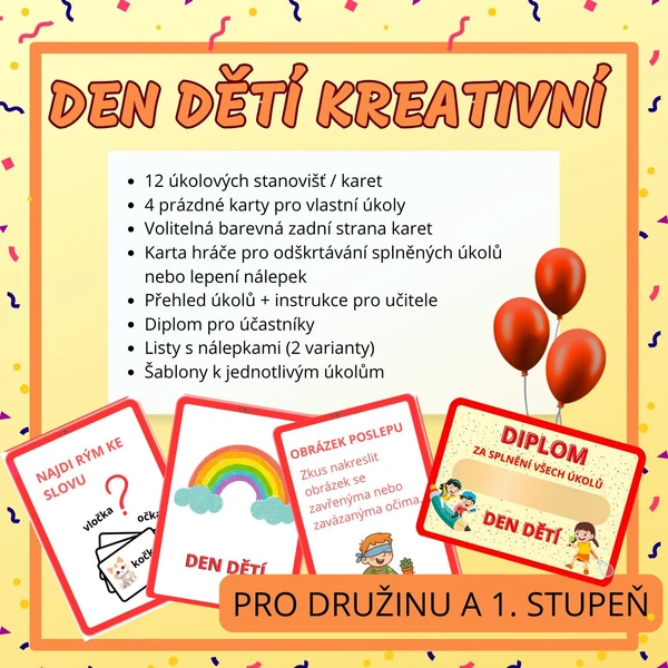 Den dětí kreativní