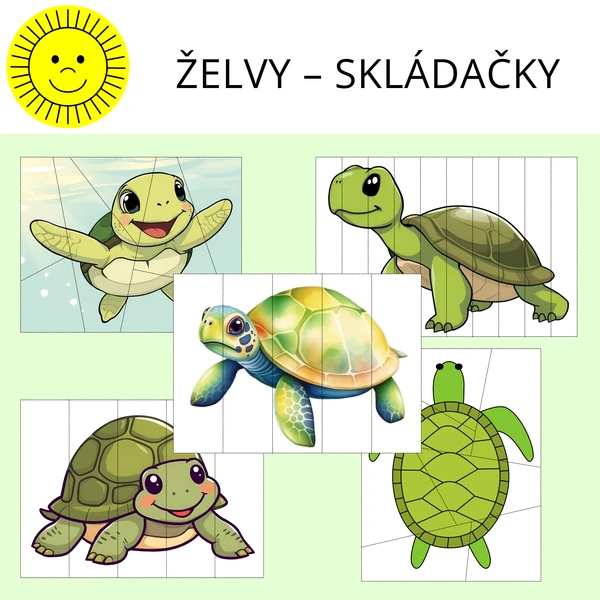 ŽELVY - SKLÁDAČKY