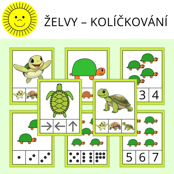 ŽELVY - KOLÍČKOVÁNÍ