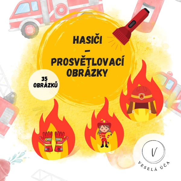 HASIČI- prosvětlovací obrázky