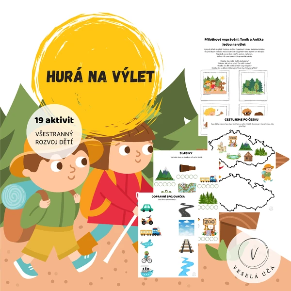 HURÁ NA VÝLET - AKTIVITY PRO DĚTI