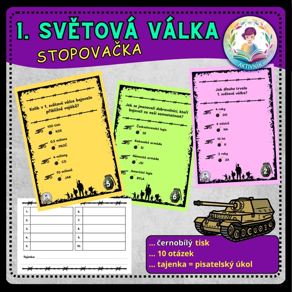 STOPOVAČKA - 1. světová válka