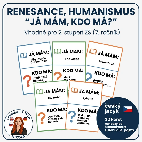 Renesance, humanismus - Já mám, kdo má