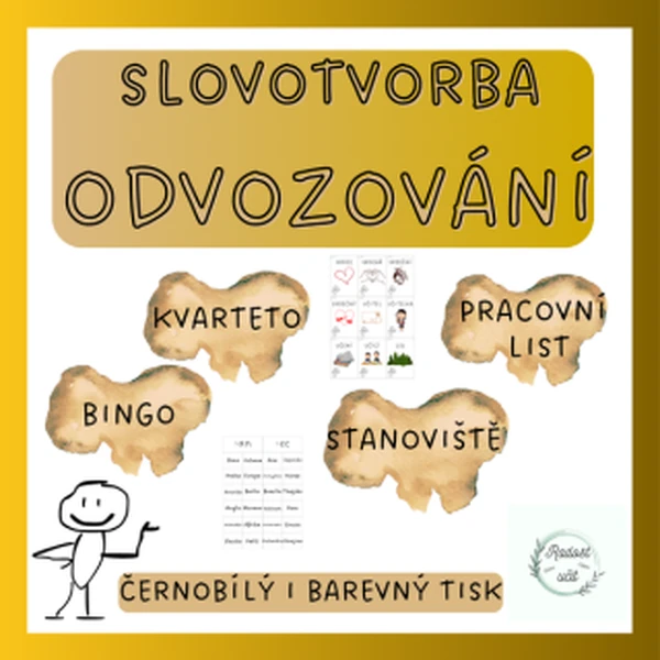 Slovotvorba: odvozování