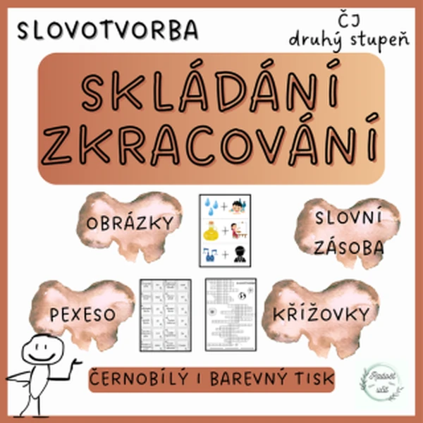 Slovotvorba: skládání, zkracování