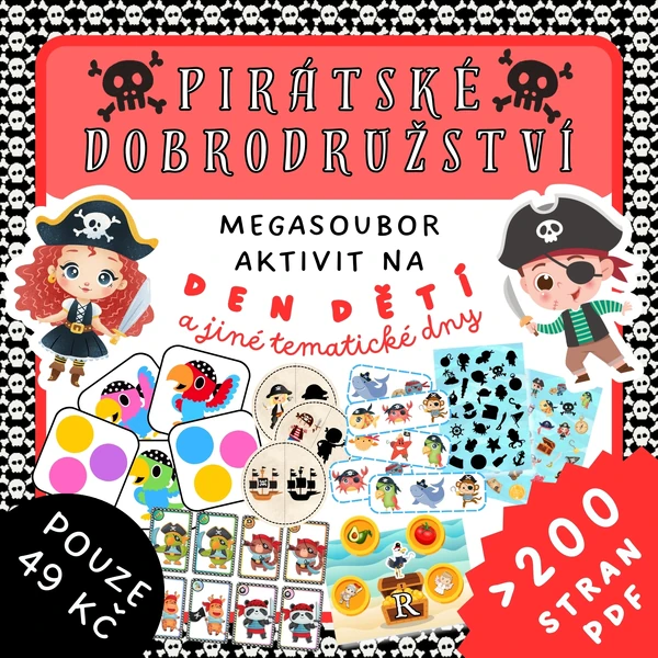 Pirátské dobrodružství (Den dětí a další akce)