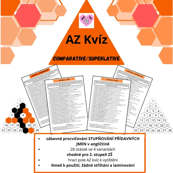 AZ kvíz - comparative/superlative