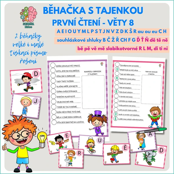 Běhačka – první čtení - věty 8