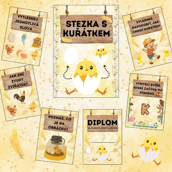 🐣🐥STEZKA S KUŘÁTKEM 🐣🐥