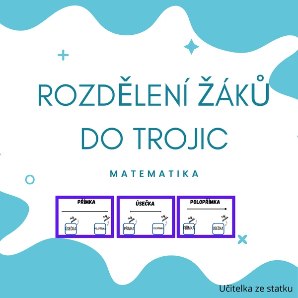 Rozdělení žáků do trojic - matematika