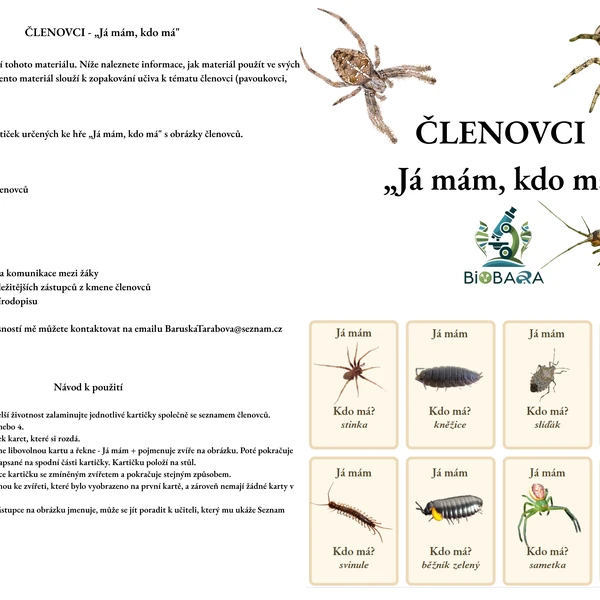 Členovci - "Já mám, kdo má"