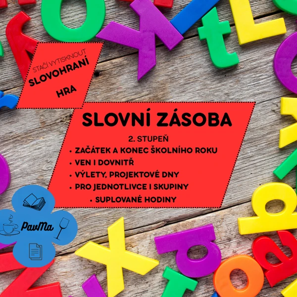 SLOVOHRANÍ: Slovní zásoba - Hra pro 2. stupeň