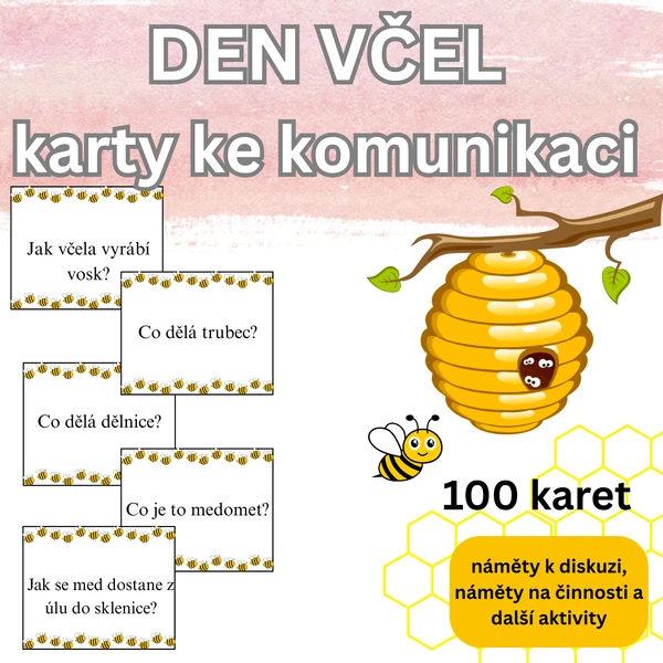 Den včel - karty ke komunikaci