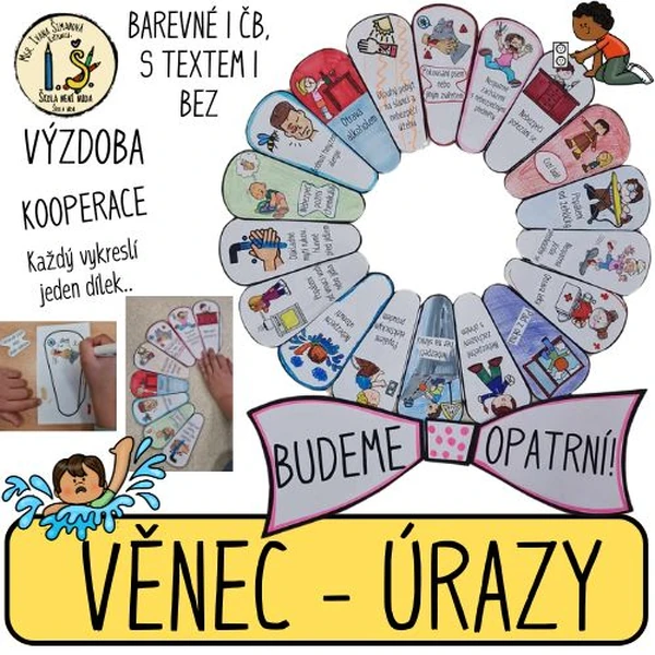 VĚNEC – ÚRAZY