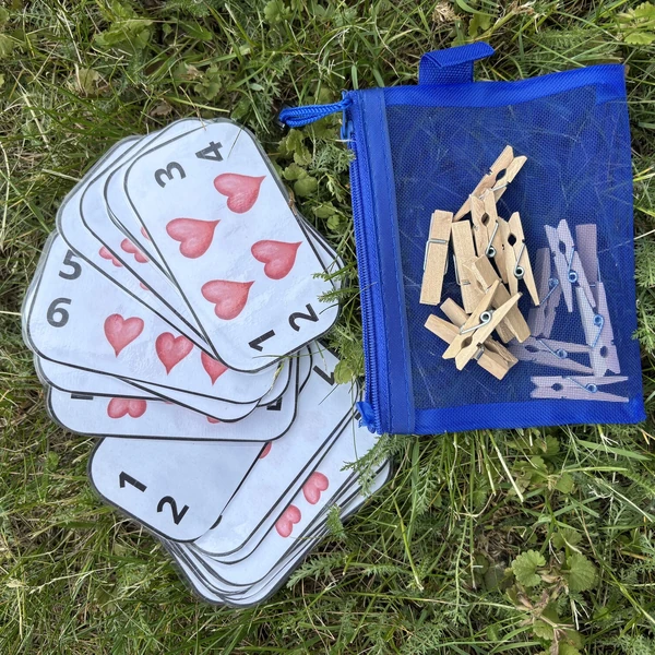 Srdíčkové kolíčkování 1-10