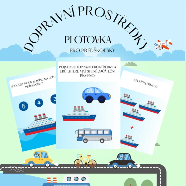 PLOTOVKA- DOPRAVNÍ PROSTŘEDKY 🚗🌳
