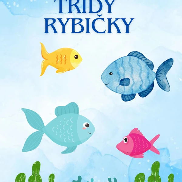 Výzdoba třída rybičky