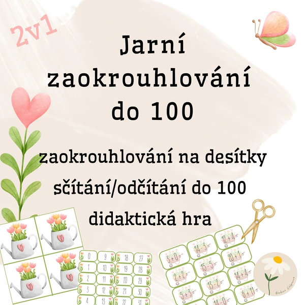 Jarní zaokrouhlování do 100
