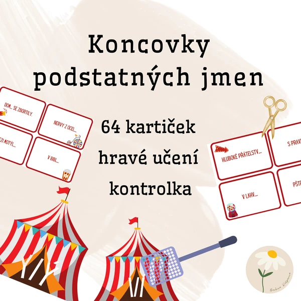 Koncovky podstatných jmen 