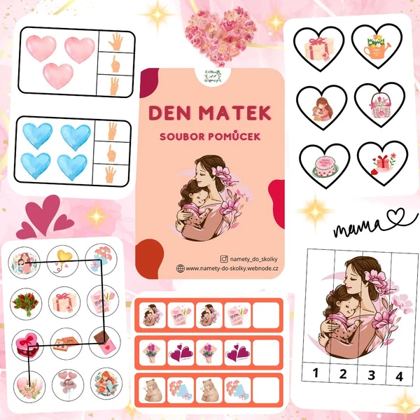 Den matek - Soubor pomůcek 