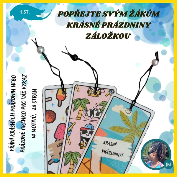 ZÁLOŽKY - KRÁSNÉ PRÁZDNINY