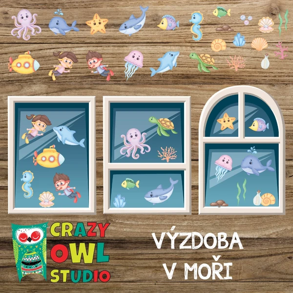 VÝZDOBA – v moři