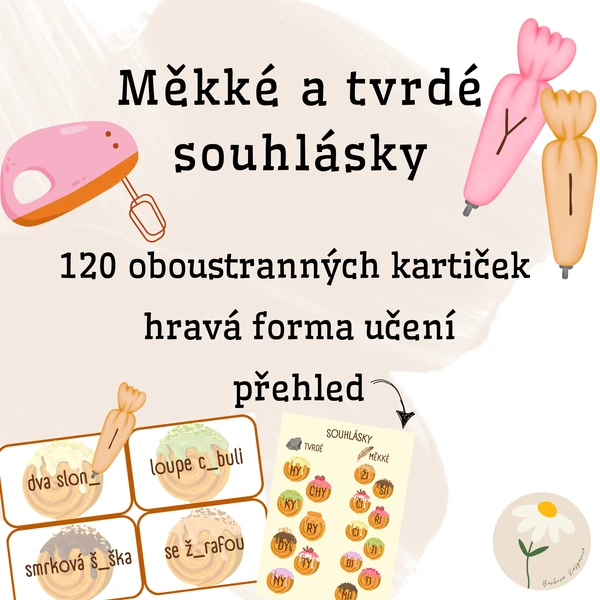 Měkké a tvrdé souhlásky