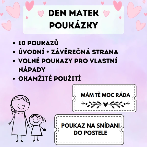 Poukazy ke Dni matek