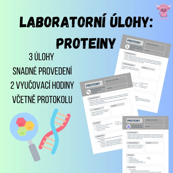 Proteiny - laboratorní úlohy