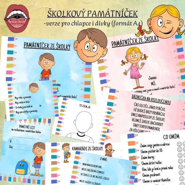 PAMÁTNÍČEK ZE ŠKOLKY