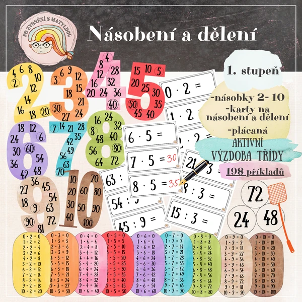 Násobení, dělení